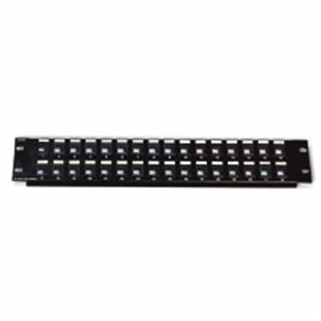 Fasttrack Blank Keystone-Multimedia Patch Panel 32-Port FA56720